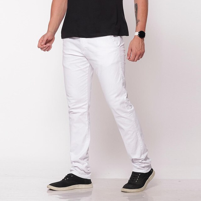 Calça Sarja Conforto Slim Fit Elastano 7894
