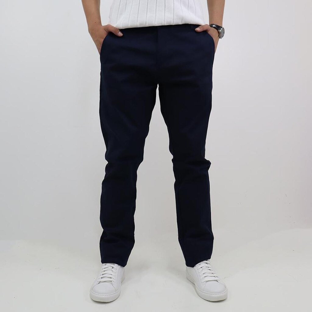 Calca Sarja Coutto Jeans Slim Com Bolsos Laterais