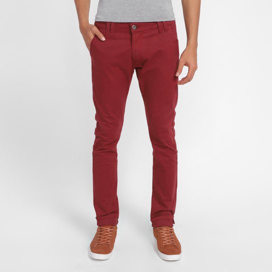 Calça Sarja Dixie Masculina - Vinho é ruim? Calça Sarja Dixie Masculina - Vinho é boa?