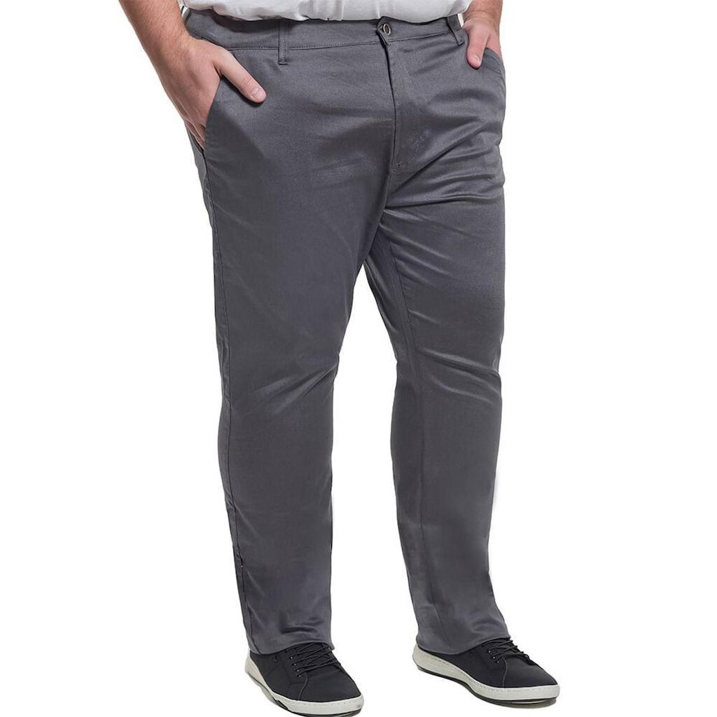 Calça Sarja Extra Grande Peletizada - Remo Fenut