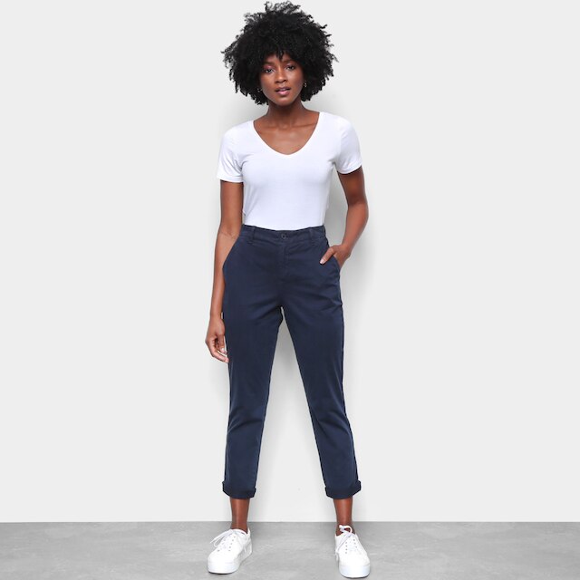 Calça Sarja GAP Capri Feminina