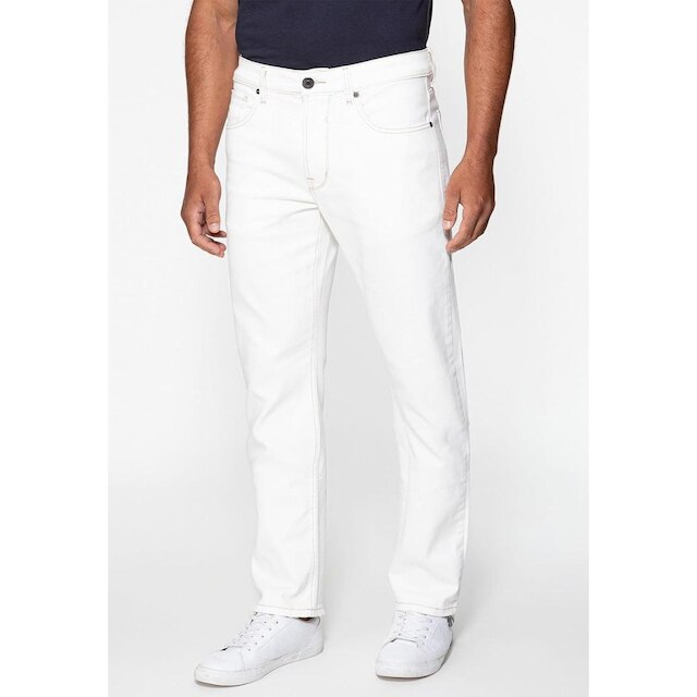 Calça Sarja Guess Slim Tapered Branco