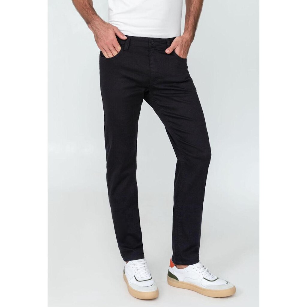 Calça Sarja Hangar 33 Slim Preto Tam. 52