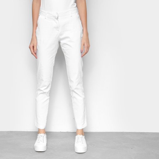 Calça Sarja Hering Feminina Branco Netshoes - Main Image