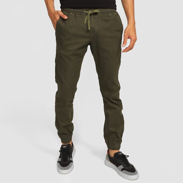 Calça Sarja Hivar Cargo Masculina - Verde é boa?