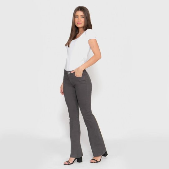 Calça Sarja Macaw Flare Julia 7825
