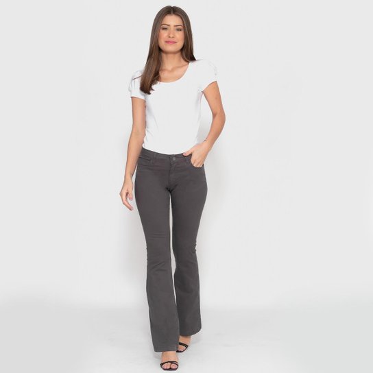Calça Sarja Macaw Flare Julia 7825