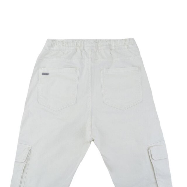 Calça Sarja Masculina Aéropostale Cargo Off White - 8710