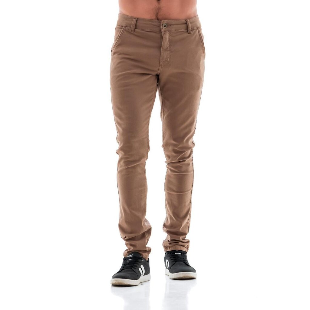 Calça Sarja Masculina Arauto Slim Collor com Bolso Embutido