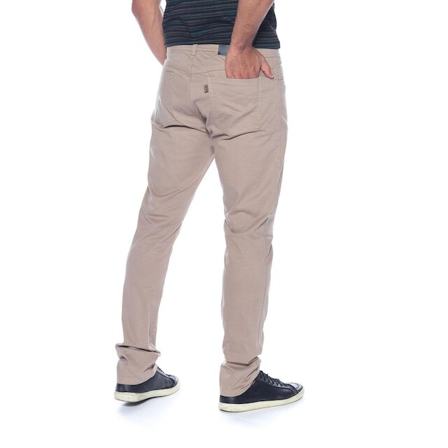 Calça Sarja Masculina Casual Basica Slim 7797