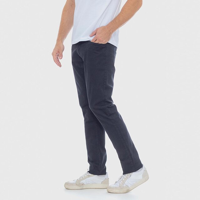 Calça Sarja Masculina Casual Basica Slim 7797