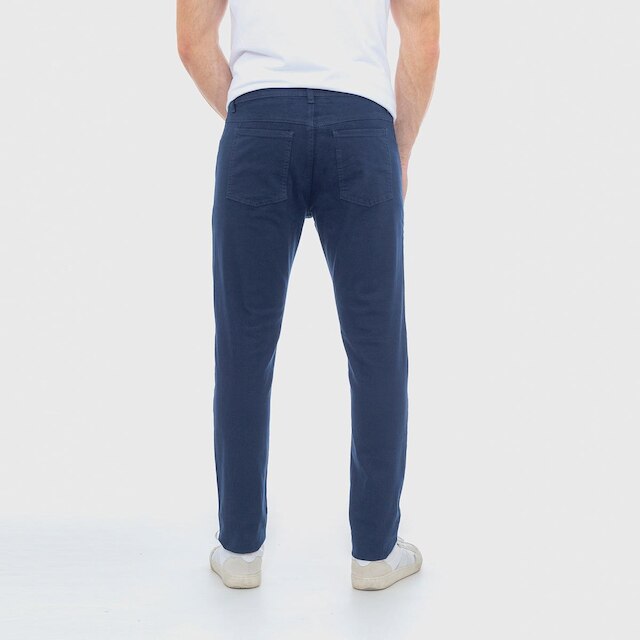 Calça Sarja Masculina Casual Basica Slim 7797