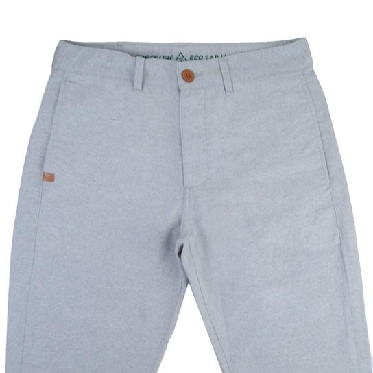 Calça Sarja Masculina Freesurf Hawaii Cinza - 11080