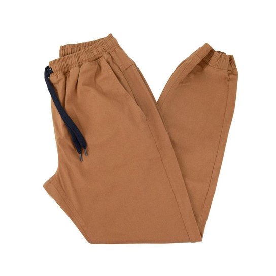 Calça Sarja Masculina Freesurf Jogger Marrom Ocre - 1108023