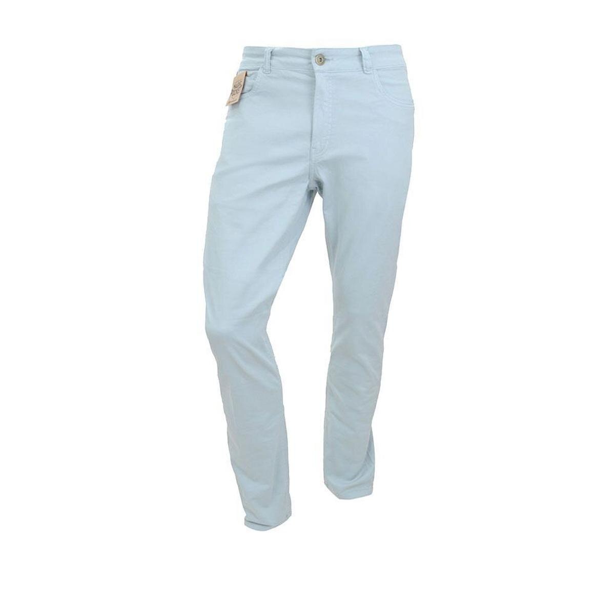Calça Sarja Masculina Freesurf Slim Verde Claro - 110802 Menor preço em Calça Sarja Masculina Freesurf Slim Verde Claro - 110802