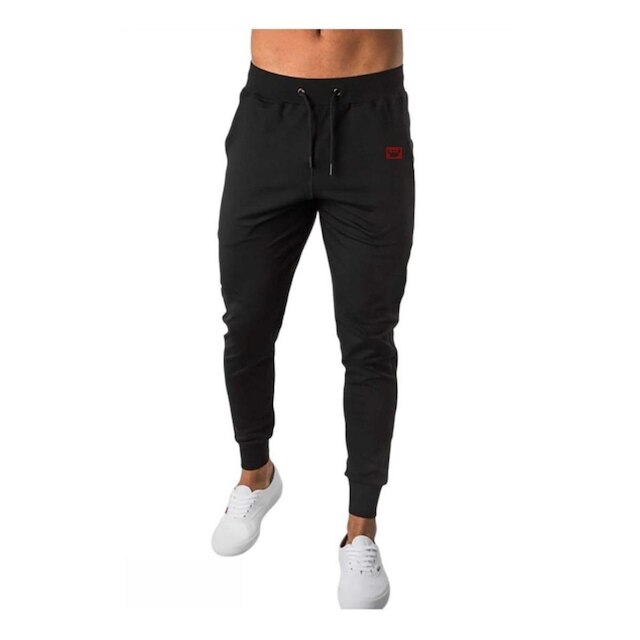 Calça Sarja Masculina Moletom Flanelado Jogger - Preto+Vermelho é ruim? Calça Sarja Masculina Moletom Flanelado Jogger - Preto+Vermelho é boa?