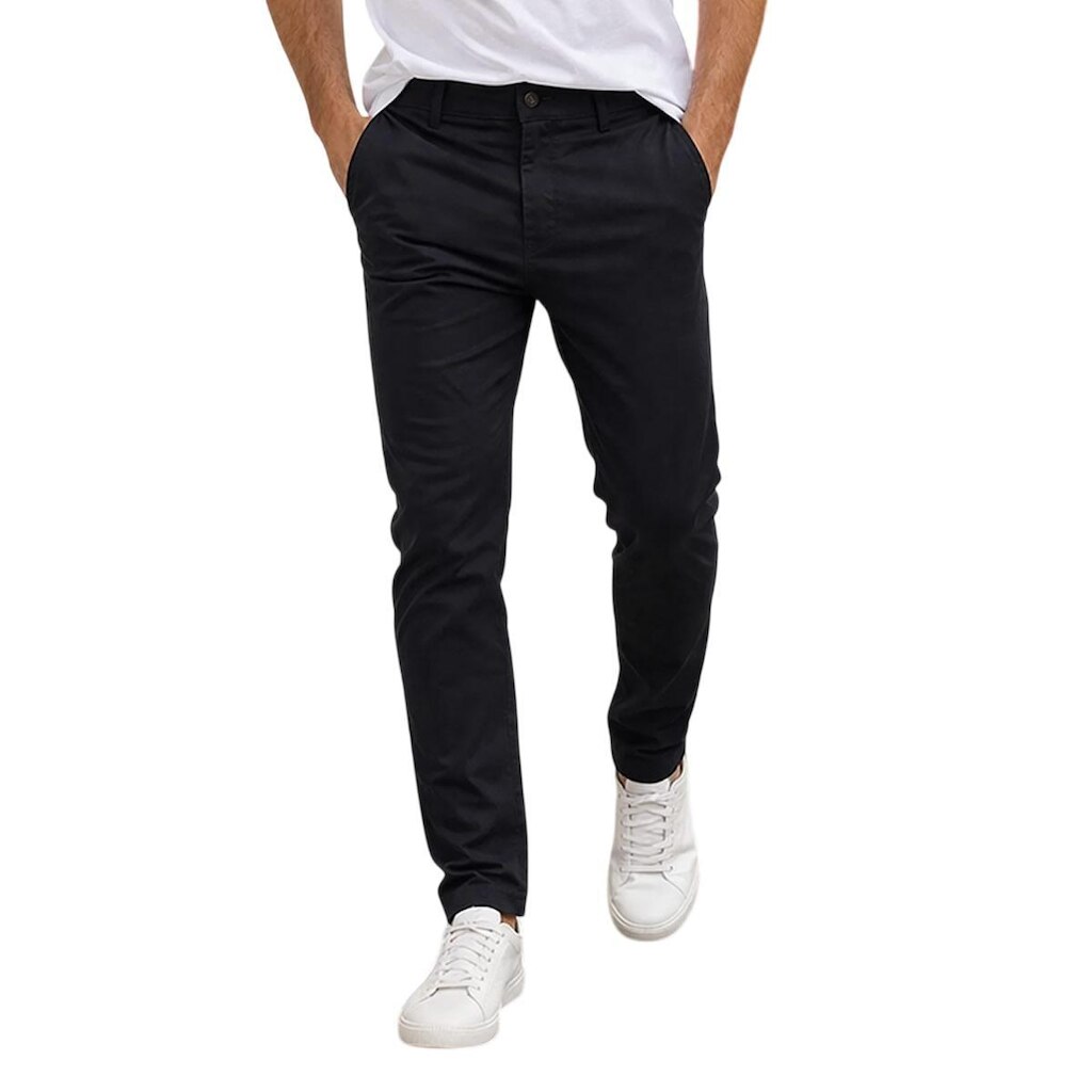 Calça Sarja Masculina Ogochi Essencial Slim Preta - 00251001