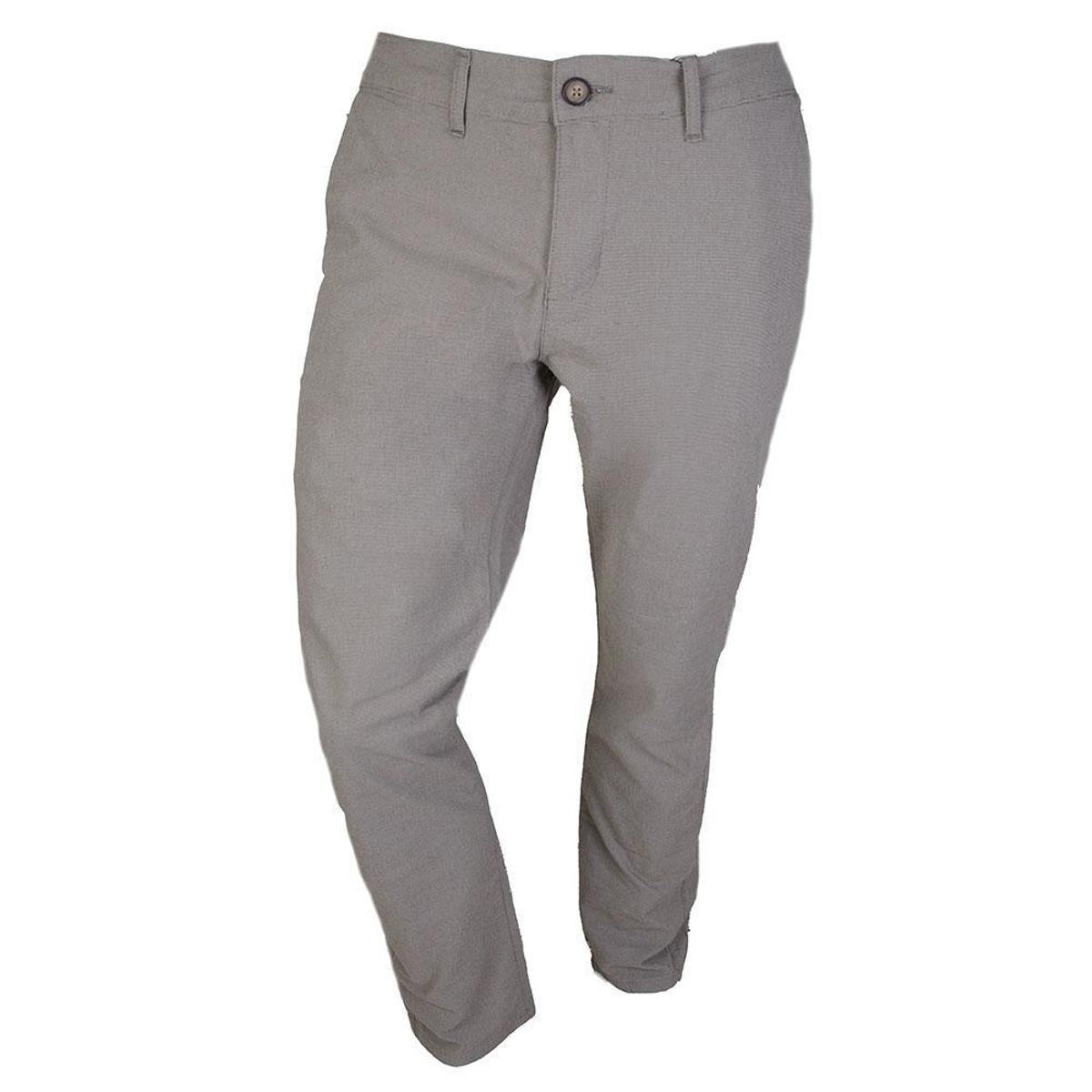 Calça Sarja Masculina Ogochi Slim Cáqui - 0025