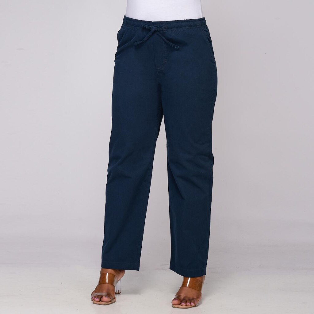 Calça Sarja Pantacourt Feminina Cós Elastico 7928