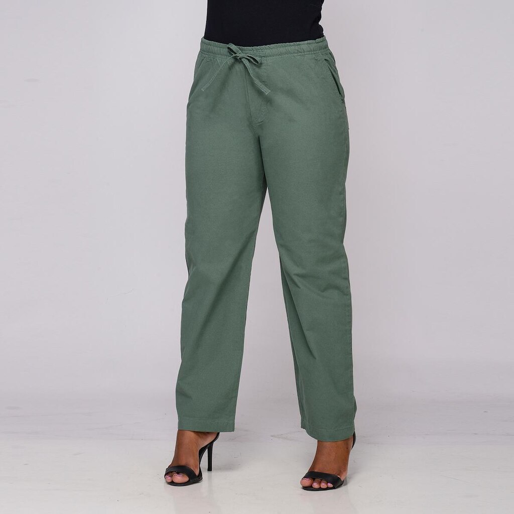 Calça Sarja Pantacourt Feminina Cós Elastico 7928