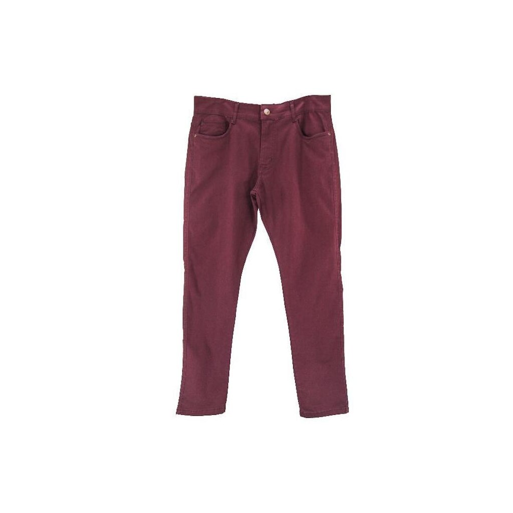 Calça Sarja Regular Bivik Vinho - Masculino