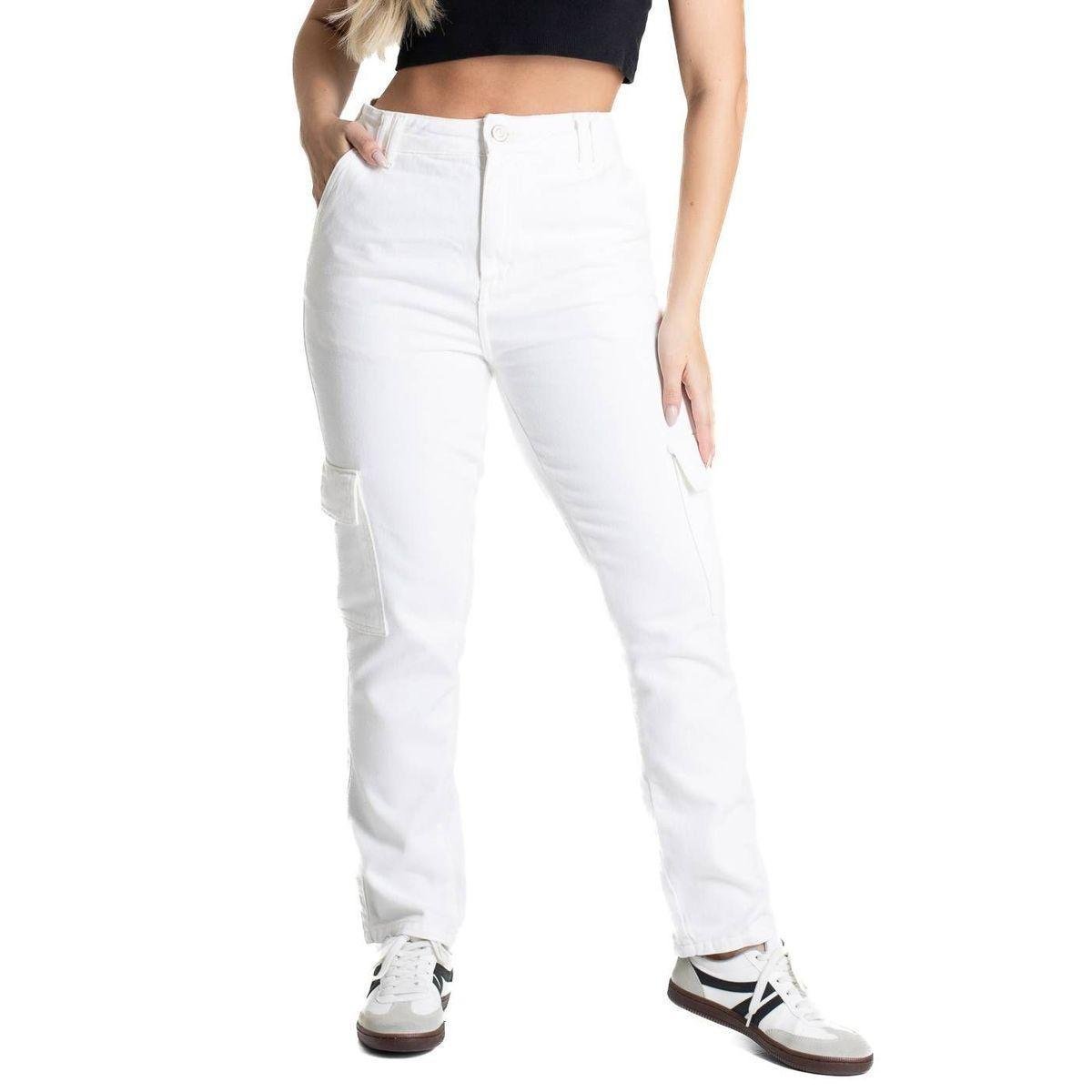 Calca Branca Sawary em promoção na Netshoes! - Main Image