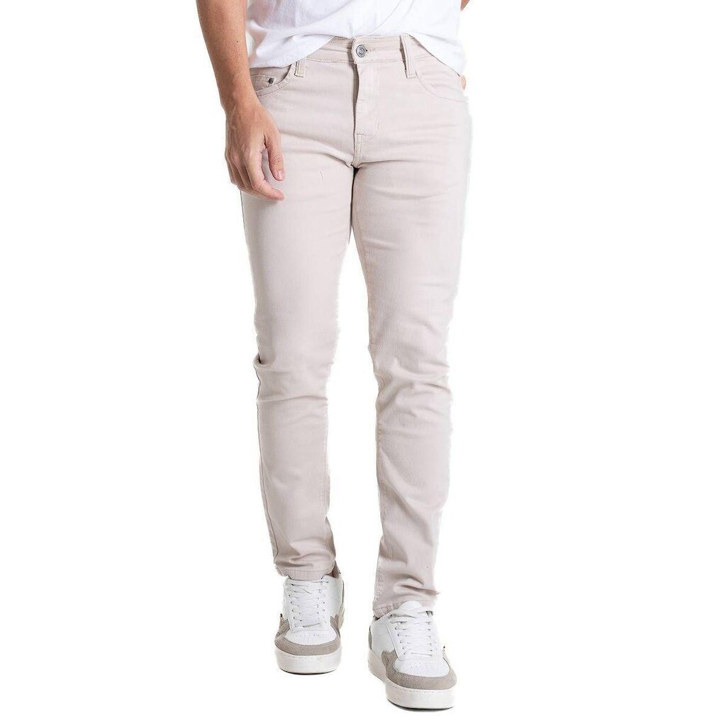 Calça Sarja Sawary Slim - 282098 - Areia 42
