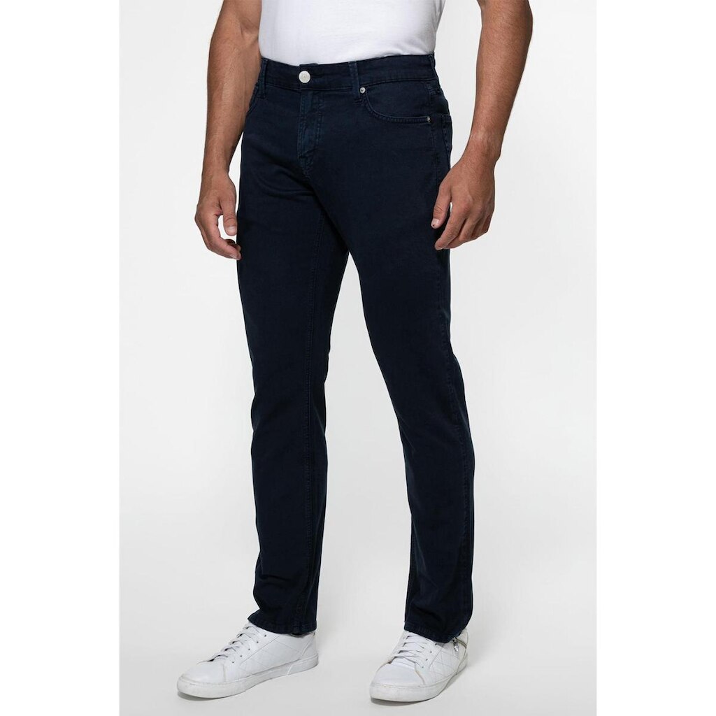 Calça Sarja Slim Straight Azul Escuro