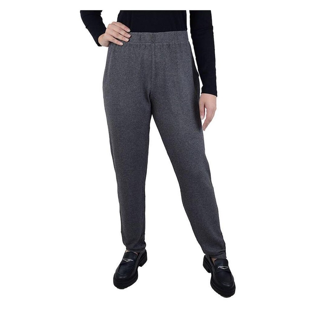 Calça Seiki Texturizada Reta Feminina