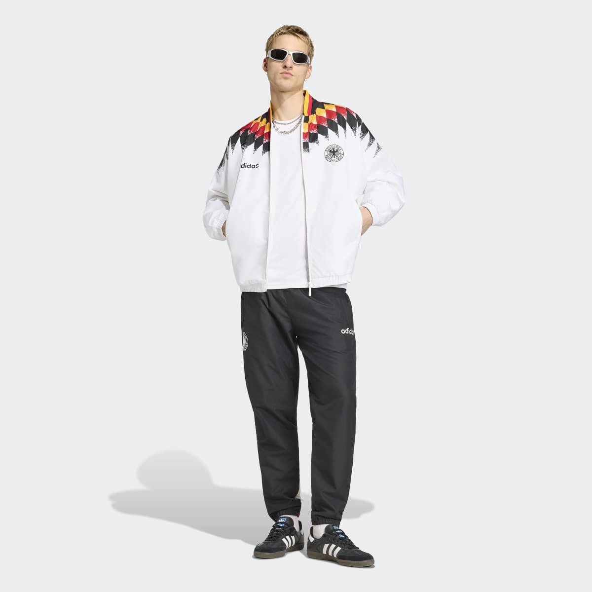 Calça Seleção Alemanha 1994 s/nº Adidas Masculina - 4