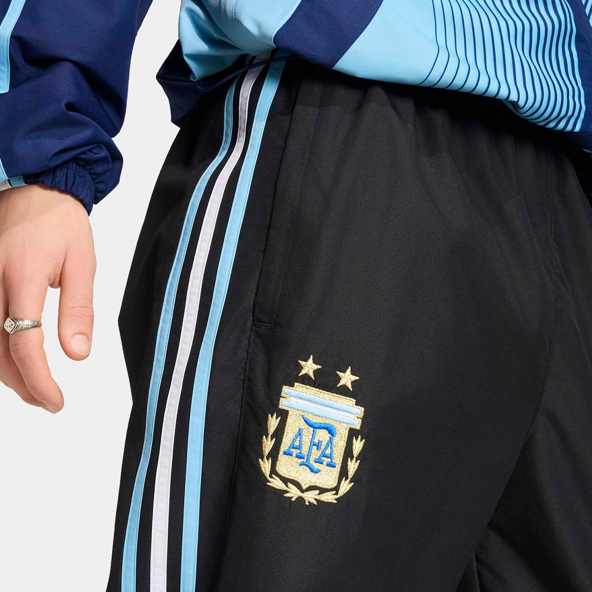 Calça Seleção Argentina Retro 2006 Adidas Masculina - 2