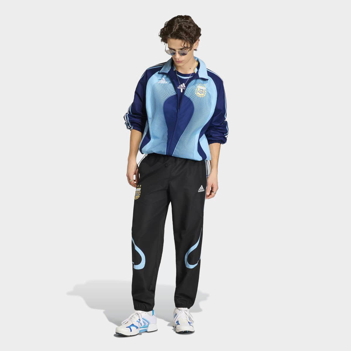Calça Seleção Argentina Retro 2006 Adidas Masculina - 6