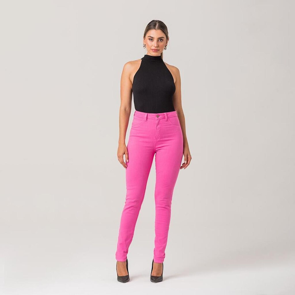 Calça Skinny Disparate Feminina