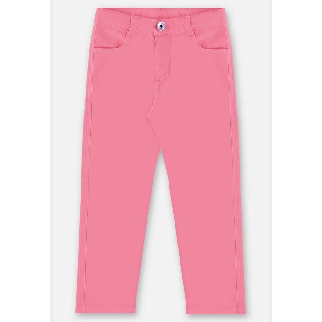 Calça Skinny em Sarja com Elastano Infantil Menina Up Baby