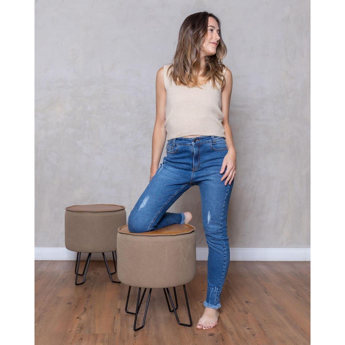 Calça Skinny Jeans Feminina Le Julie Menor preço em Calça Skinny Jeans Feminina Le Julie