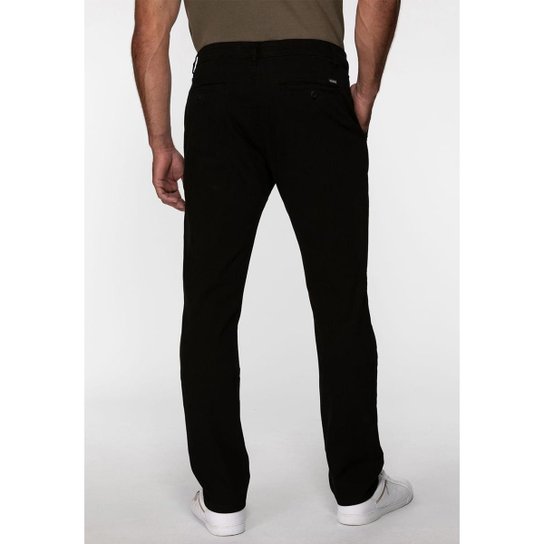 Calça Slim Canelada Preto
