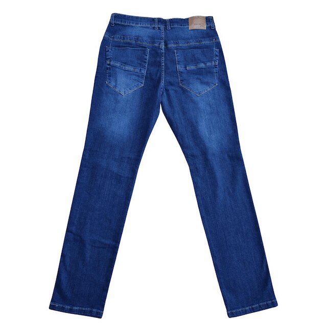 Calça Slim Fit Jeans Masculina Hiper Destroyed com Puido Plus Size do 48 ao 56