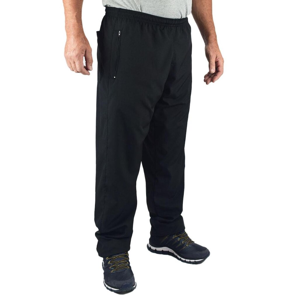Calça Tactel Elastano Forrada Butu Biru ziper Bolso