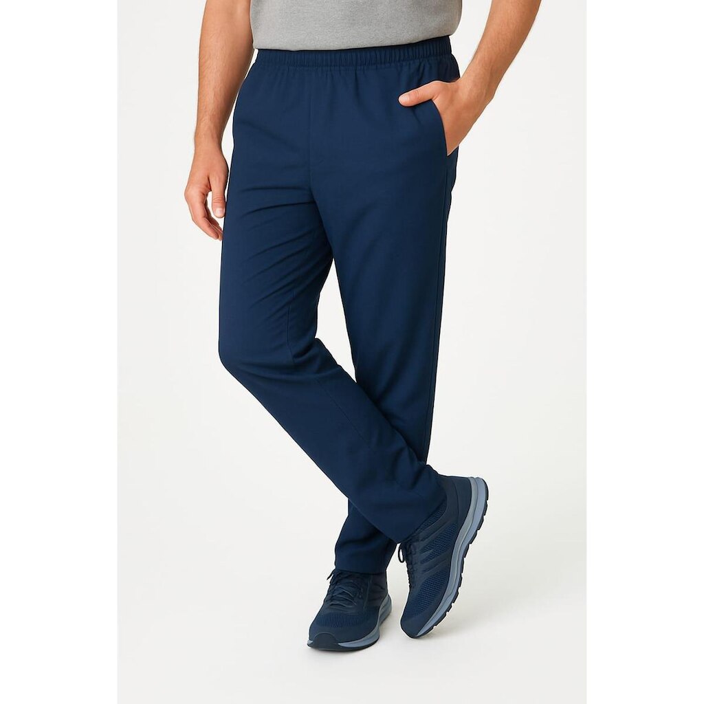 Calça Tactel Elastano Forrada Masculino Forro Butu Biru