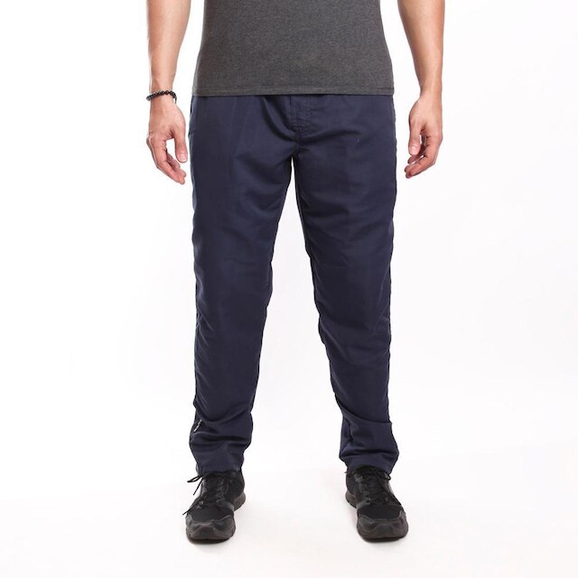 Calça Tactel Ox Silver Básica Masculina - Azul Escuro Menor preço em Calça Tactel Ox Silver Básica Masculina - Azul Escuro