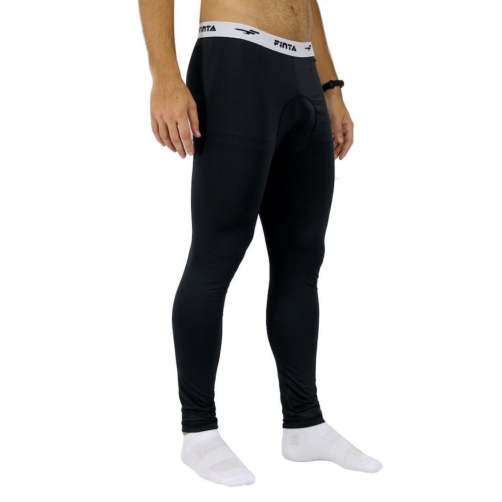 Calça Térmica e Compressão Finta Pró Masculino Sem Costura