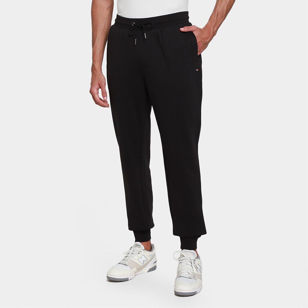 Calça Tommy Hilfiger Im Na Flag Logo Sweatpants Masculina