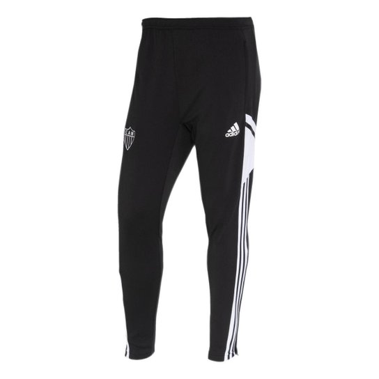 Calca Treino Viagem Atletico Adidas - Preto+Branco Menor preço em Calca Treino Viagem Atletico Adidas - Preto+Branco