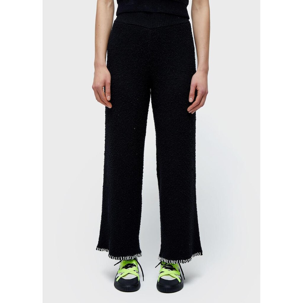 Calça tricot pespontos OSKLEN