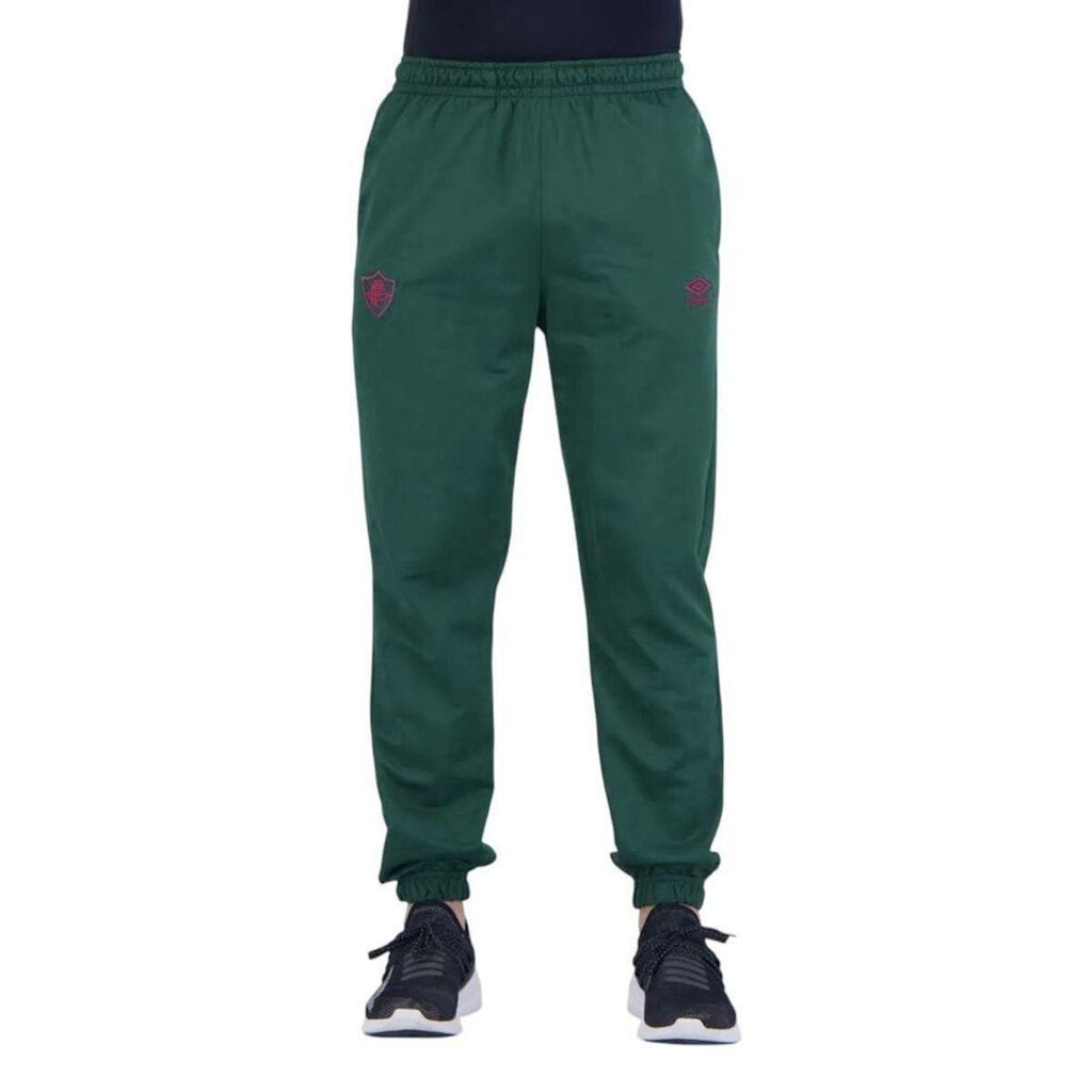Calça Umbro Fluminense Viagem 2024/25 Masculina - Verde GG
