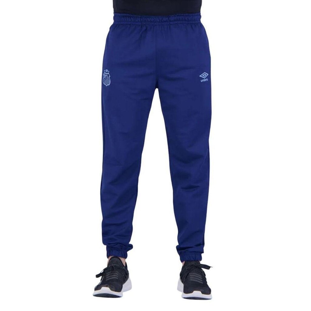 Calça Umbro Santos Viagem 2024/25 Masculina - Marinho P