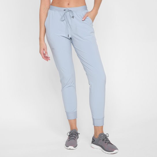 Calça Under Armour Armour Sp.Woven Feminina - Azul+Cinza é ruim? Calça Under Armour Armour Sp.Woven Feminina - Azul+Cinza é boa?