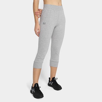 Calça Under Armour Fleece Crapri Feminina - Feminino