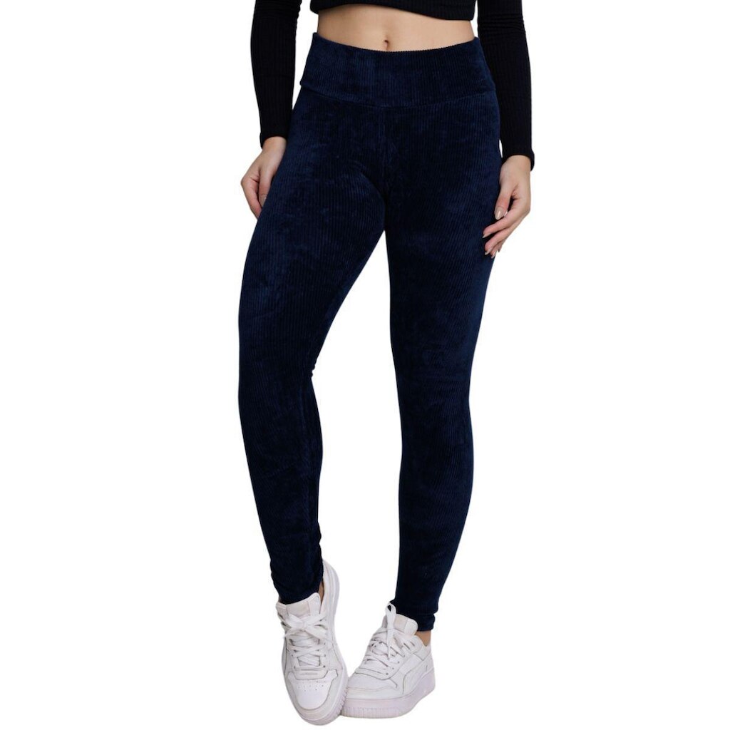 Calça Vekyo Legging Cotelê Veludo Feminino