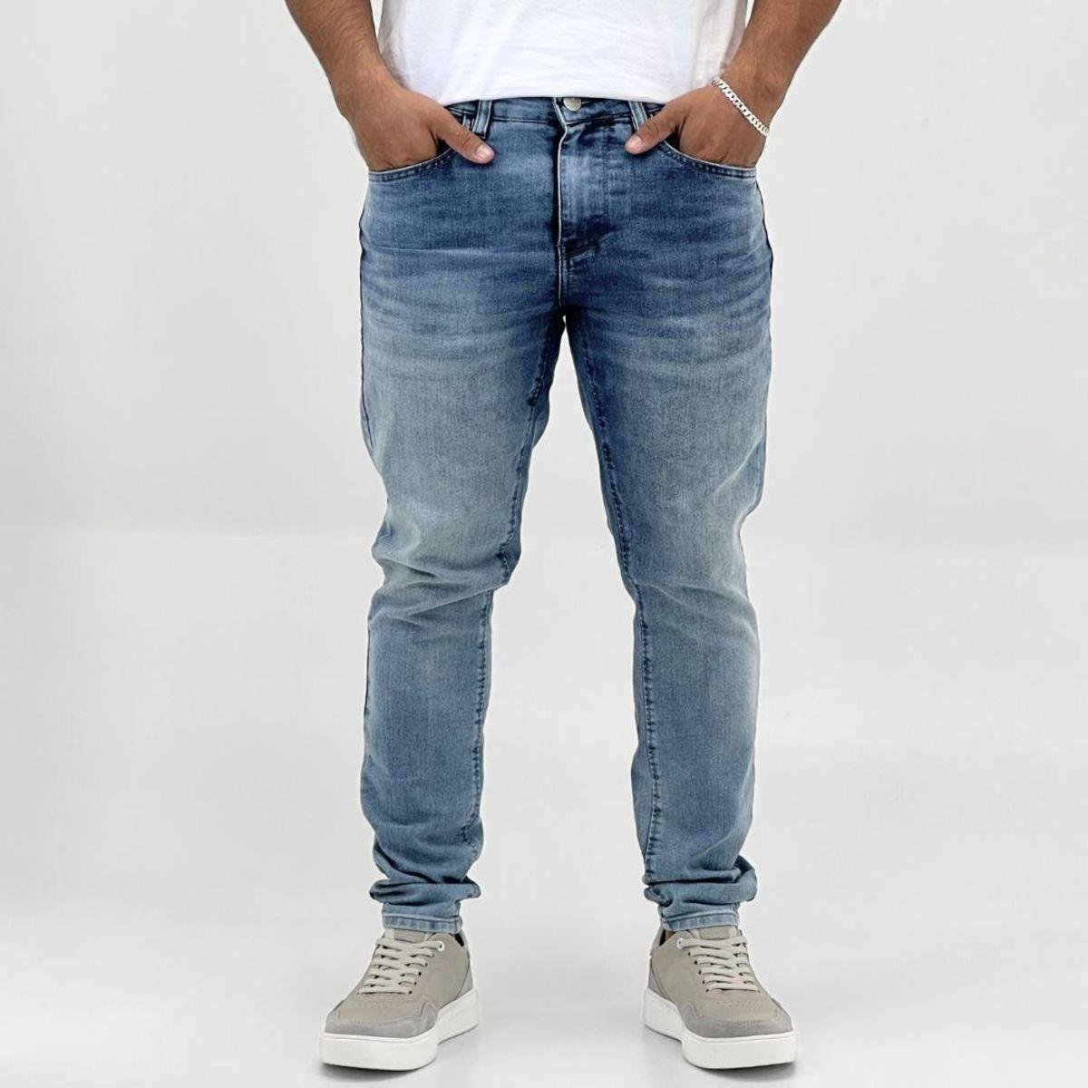 Calça Jeans Masculina CalÃ§a Cropped Social Calca Cropped